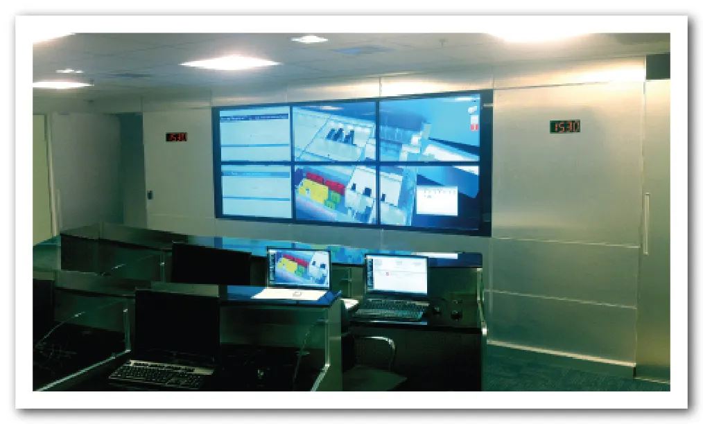 videowall data center cred system