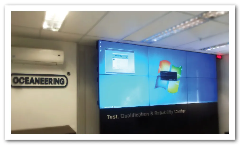 Video Wall Oceaneering