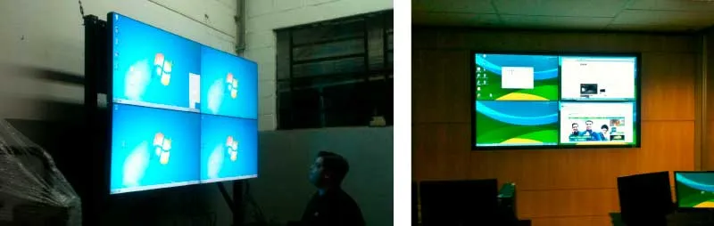 Videowall Petrobras - 2011 - QX2Box&reg;