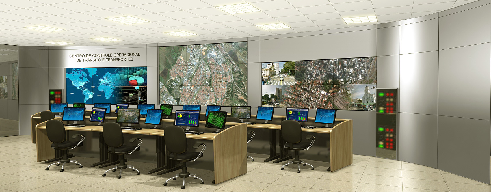 Acabamento para Videowall